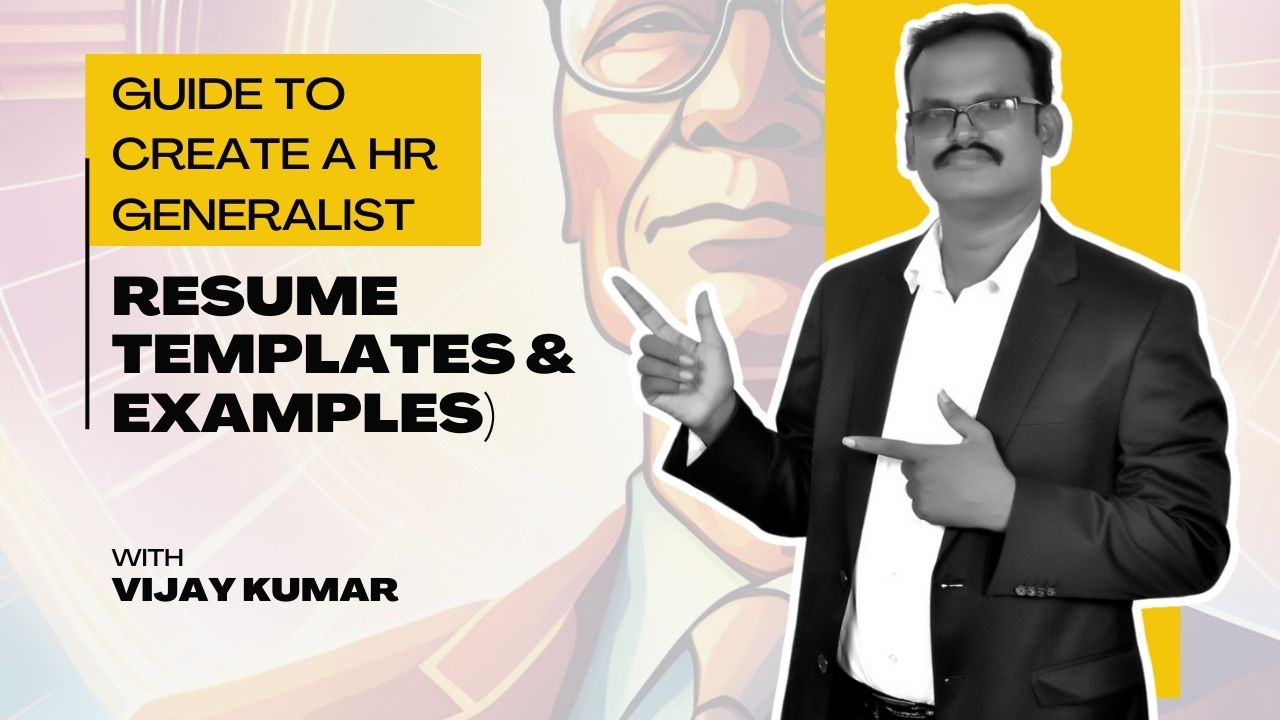 Guide To Create A HR Generalist (Resume + Templates ) Examples 2025